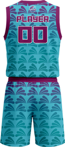 เสื้อทีมบาสเก็ตบอลชุดบาสเก็ตบอลกางเกงขาสั้นสีตามสั่ง - Product Image 6