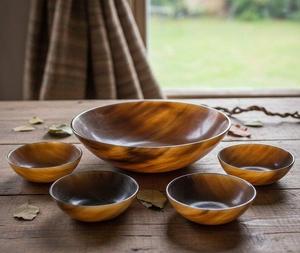 Cuenco de Cuerno de Búfalo Pulido Vikingo para Frutas y Verduras, Ecológico, Hecho a Mano en India, Artesanía Natural - Product Image 5