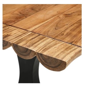 Mesa de Comedor de Madera de Acacia Maciza que Ofrece Estilo y Comodidad Duraderos - Product Image 6