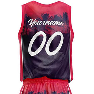 Ensemble d'uniformes de basket-ball Offre Spéciale vêtements de sport ensemble d'uniformes de basket-ball Kit de maillot de basket-ball d'équipe adulte en polyester pour les jeunes - Product Image 5