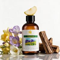 Fournisseur d'huile parfumée à la freesia OEM, sans alcool, longue durée, huile pour diffuseur d'aromathérapie