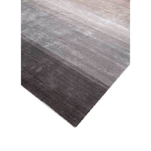 TNQ-3238 White Noise Ivory Hand Tufted <b>Wool</b> & Viscose Rug Striped Rectangle for Home Living Room or Hallway Use - Product Image 2