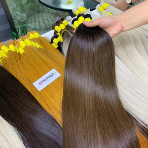 Extension de cheveux en vrac Ombre Noir et Brun 100% Cheveux Vietnamiens 55cm de l'usine en gros - Product Image 1