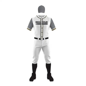 Nuevo Uniforme de Béisbol Transpirable Unisex con Color y Logotipo Personalizables, Alta Calidad, 100% Poliéster, Servicio OEM - Product Image 3