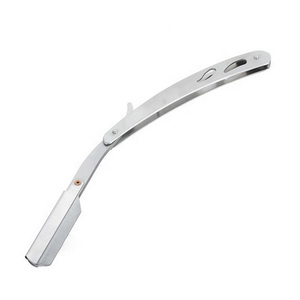 มีดโกนหนวดสแตนเลสสำหรับช่างตัดผมมีดโกนหนวดแบบแมนนวลสำหรับช่างตัดผม - Product Image 1