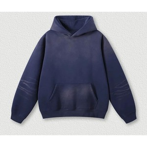 Dernier design, survêtement de sport de haute qualité, couleur unie, lavage à l'acide, jogging, ensemble deux pièces, survêtement décontracté pour homme - Product Image 6