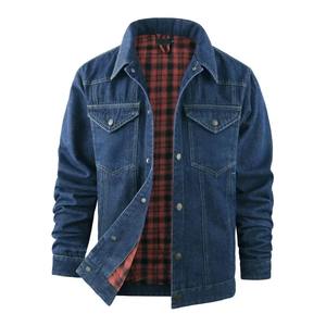 Chaqueta vaquera clásica de corte holgado para hombre, algodón, 2025, nuevo estilo, Top informal, chaqueta recortada de primavera y otoño para hombre - Product Image 4