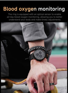 <span class=keywords><strong>Nouvelle</strong></span> bague connectée SY02 2026 avec suivi de la fréquence cardiaque, du sommeil et des calories, étanche IP68, pour le sport - Product Image 3