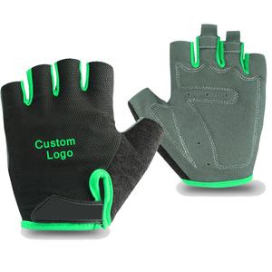 Guantes de Ciclismo de medio dedo personalizables para deportes al aire libre, transpirables y con logotipo para actividades informales, precio responsable - Product Image 1