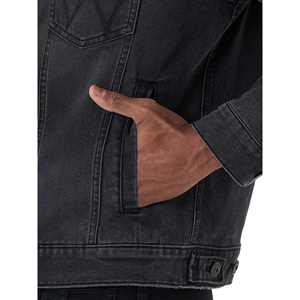 Chaqueta vaquera con forro regular para hombre, chaqueta vaquera informal para hombre, chaqueta de invierno acolchada de algodón para hombre - Product Image 6