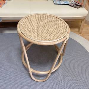 Mesa auxiliar ecológica de diseño moderno, precio más económico, mesas circulares de ratán para decoración de habitaciones - Product Image 3