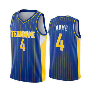 Maillot de basketball d'entraînement personnalisé pour adultes, entièrement imprimé numériquement, le dernier modèle, réversible, respirant, à manches courtes, Dry Fit - Product Image 5