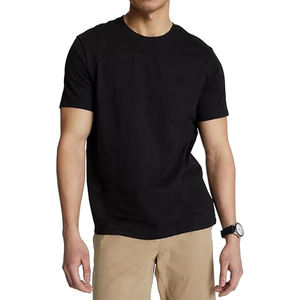 T-shirts en gros de haute qualité, 100% coton, 210 grammes, impression de logo personnalisée, poids lourd, surdimensionnés, tailles grandes, t-shirts pour hommes - Product Image 2