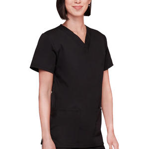 Scrubs médicaux de qualité supérieure sur mesure hôpital femme médecin Spandex costumes uniformes médicaux - Product Image 3