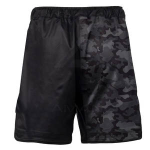 Pantalones cortos MMA estampados de alta calidad Pantalones cortos MMA de color sólido a la venta Hechos en Pakistán Pantalones cortos MMA - Product Image 2