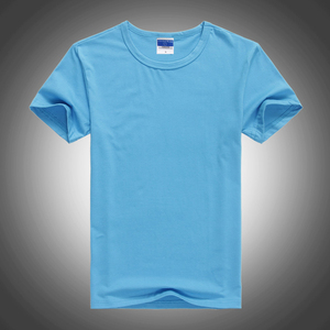 เสื้อยืดคอกลมแขนสั้นสำหรับผู้ชายผ้าคอตตอน100% OEM - Product Image 3