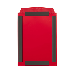Portadocumenti con tasca trasparente, magnetico, DIN A5 verticale, Rosso, 4 strisce magnetiche, 10 pz / confezione.- SD4M/5210-0 - Product Image 1