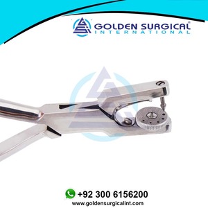 Kit de herramientas de presa de goma para dentista, instrumento Dental eléctrico Manual, perforador de acero inoxidable, juego de presa de goma quirúrgica - Product Image 5