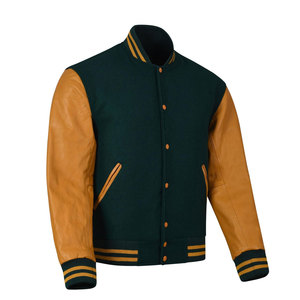 ขายส่งผู้หญิงที่กําหนดเองเบสบอลวิทยาลัยเล็ตเตอร์แมนเสื้อตัวแทนผู้หญิงที่มีคุณภาพสูงฤดูใบไม้ร่วงฤดูหนาวเสื้อตัวแทน - Product Image 2