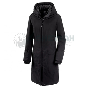 Chaqueta de equitación premium para mujer con acolchado aislante, costuras reforzadas, forro transpirable y estilo cómodo. - Product Image 1