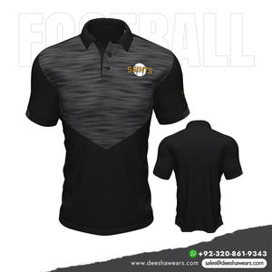 Camisetas Polo de fútbol americano de alto rendimiento Ropa de equipo transpirable Tops de entrenamiento de secado rápido para hombres - Product Image 5