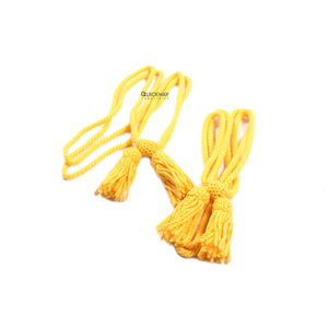 Vente en gros quantité en vrac couleur or cordon pour chapeau de cérémonie cordon pour chapeau en fil fabriqué au Pakistan - Product Image 4