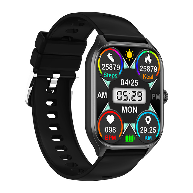 BT Call 2.01" TFT HD 300 MAh IP67 REAL SENSOR Android Montre Connecte Smart Watch for Men Women