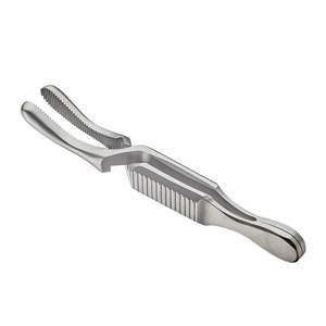 Dieffenbach Serrefine Abrazaderas Curved 2 1/4 ''Acero inoxidable Instrumentos médicos quirúrgicos Vascular Tejido delicado Microcirugía - Product Image 6