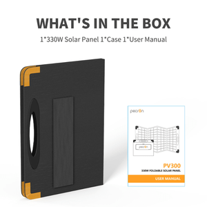 Panneau solaire portable Pecron PV300 300W |   Monocristallin |   Étanche IP67 |   22% d'efficacité |   Pliable et flexible |   Hors réseau - Product Image 6