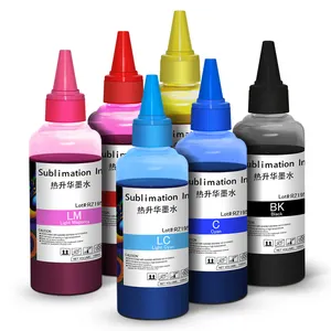 Tinta de transferência térmica para Ciss, tinta de sublimação de 6 cores