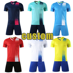 Conjunto de Camiseta de Fútbol de Alta Calidad para Hombre, Diseño de Sublimación Personalizado, Camiseta de Fútbol para Entrenamiento de Equipos Juveniles, Servicio OEM, Poliéster - Product Image 5