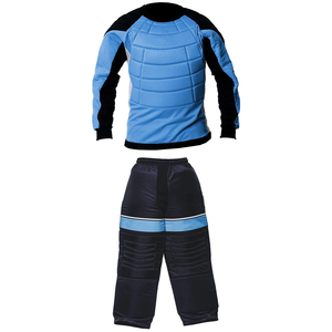 Conjunto de uniforme de portero de Floorball para hombre, ropa transpirable para hockey sobre hielo con logotipo personalizado al por mayor y diseño único - Product Image 1