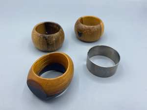 Anillos de Servilleta de Ratán Elegantes, Experiencia Gastronómica Sofisticada, Decoración de Mesa de Mimbre - Product Image 2