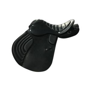 Selle de dressage de saut à l'anglaise synthétique avec cuir - Product Image 3