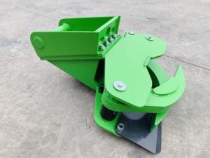 Cisaille à arbres WEMAX de haute qualité, <span class=keywords><strong>grappin</strong></span> mécanique pour bûches, coupe-hache hydraulique pour <span class=keywords><strong>mini</strong></span>-excavatrice, largeur de coupe 150-250 mm, S30/S40, 1100 kg - Product Image 4