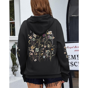 Sudadera con capucha adecuada para bordado personalizado o estampado de logotipo, Sudadera con capucha transpirable de lana acogedora, ideal para uso al aire libre - Product Image 4
