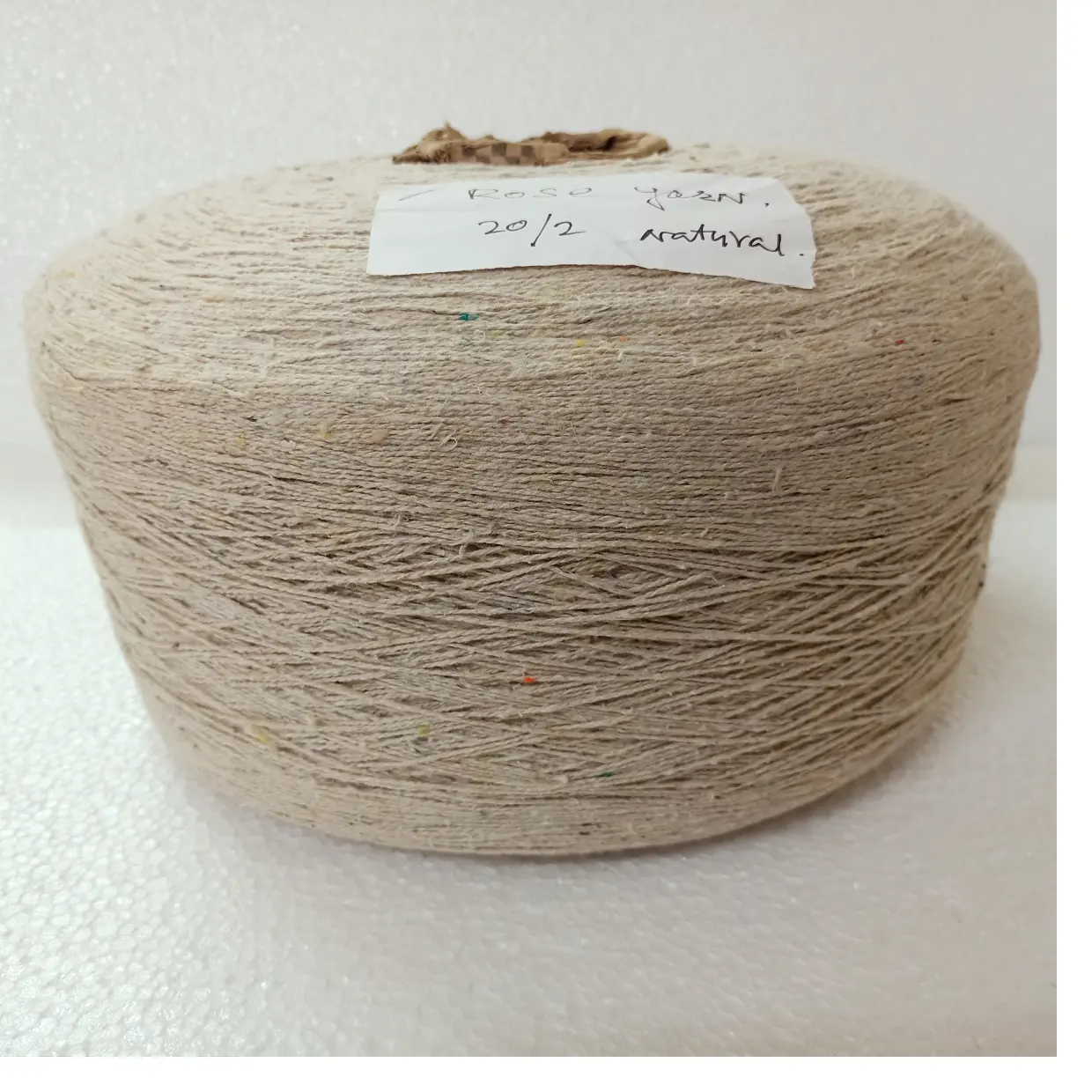 natural rose fiber yarn made from natural rose fiber available in count 20/2 NM ideal for textile weavers and spinners