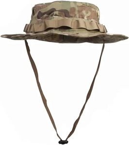 Chapeau tactique personnalisé pour la chasse au cerf, la randonnée, en toile camouflage, à large bord, avec aérations en maille, pour le trekking, le camping, la pêche, les voyages et les activités de plein air - Product Image 1