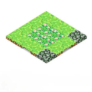 For Minecraft Magnetic <b>Block</b> Set 3D <b>Plastic</b> <b>Block</b> with Magnet Kids' Stem Educational Toy for All Ages - Product Image 2