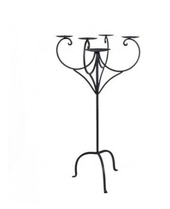 Nouveau design moderne, centre de table en forme de candélabre personnalisé, respectueux de l'environnement, fait main, décoration de mariage, de Noël et de la maison, luxe, vente en gros - Product Image 1