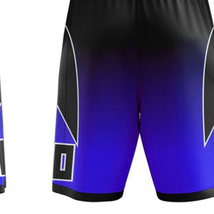 Uniformes de basket-ball pour adultes avec service de conception de logo par sublimation personnalisée, étiquettes, uniforme de basket-ball 100% polyester - Product Image 4