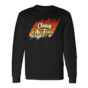 T-shirt à manches longues Classy As F Fun Retro Oxymoron - Produit promotionnel - Product Image 2