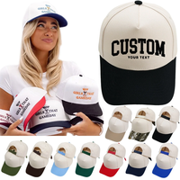 Gorras de béisbol de camuflaje multicolor Bordado 3D Gorras de béisbol florales de camuflaje Gorra de sombrero sin estructura de 5 paneles personalizada hecha en Vietnam