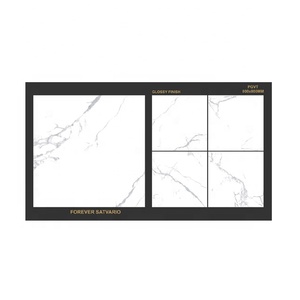 800x800mm haute brillance PGVT pierre numérique Crema conception bonne qualité carreaux de porcelaine polie brique réfractaire de Style européen moderne - Product Image 4