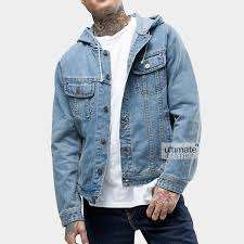 Veste denim pour hommes avec logo personnalisé de haute qualité à prix d'usine - Product Image 4