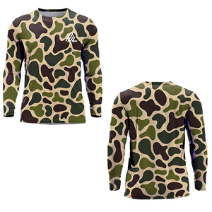 Ropa de Pesca para Hombre, Tallas Grandes, Sudadera de Manga Larga con Estampado Digital Frontal, XS-5XL, Verano, Otoño, Invierno, Secado Rápido, Transpirable - Product Image 4