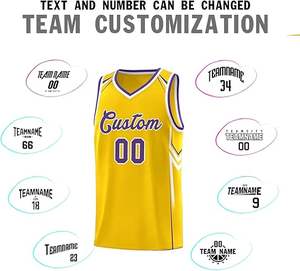 Ensemble d'uniformes de maillot de basket-ball professionnel personnalisé concevez vos propres vêtements de basket-ball imprimés pour hommes - Product Image 6