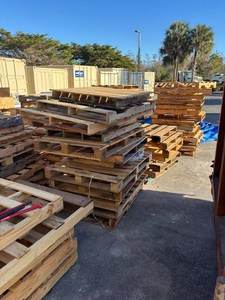 Palette Euro sur mesure en gros 120 x 80 cm simple face EPAL IPPC EUR, mobilier en bois, nouveau design, à vendre. - Product Image 2