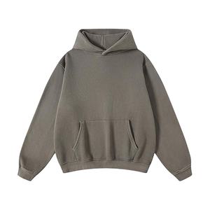 Custom Distressed Men Acid Wash Hoodies <b>Sweatshirt</b> Fleece <b>Oversize</b> <b>Vintage</b> Blank Hoodie Acid Wash With Hoodies2026 - Product Image 4