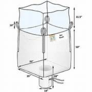 Bolsa a Granel de PP con Parte Superior Tipo Duffle y Parte Inferior con Boquilla - Product Image 2